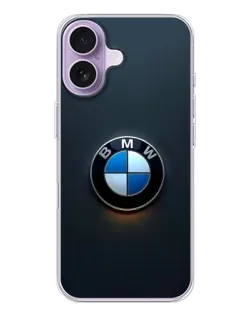 Чохол для iPhone 17 з картинкою «Логотип BMW — мінімалізм»