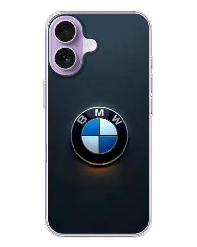 Чохол для iPhone 17 з картинкою «Логотип BMW — мінімалізм»