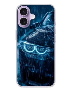 Чохол для iPhone 17 з картинкою «BMW під дощем»
