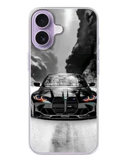 Чохол для iPhone 17 з картинкою «BMW — акварельний дрифт»