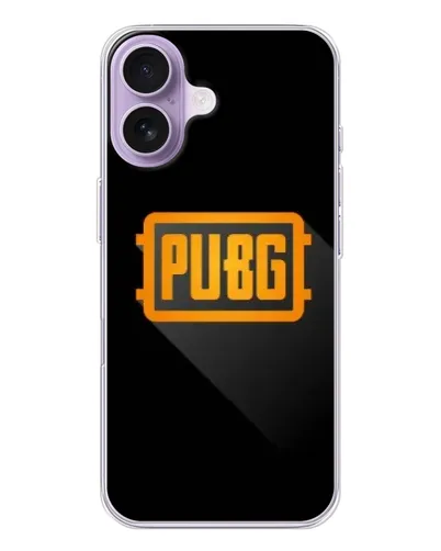 Чохол для iPhone 17 з картинкою «PUBG — рамка лого»