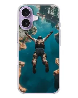 Чохол для iPhone 17 з картинкою «PUBG — вільне падіння»