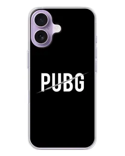 Чохол для iPhone 17 з картинкою «PUBG — білий логотип»