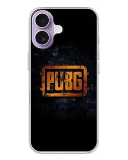 Чохол для iPhone 17 з картинкою «PUBG — золотий логотип»