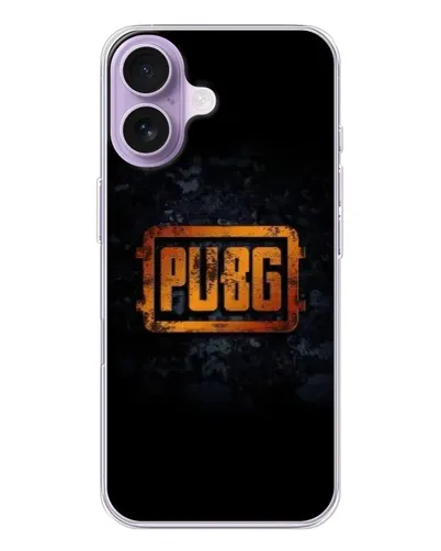 Чохол для iPhone 17 з картинкою «PUBG — золотий логотип»