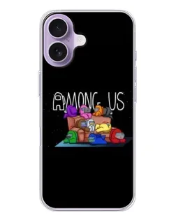 Чохол для iPhone 17 з картинкою «Логотип Among Us» Чохол для iPhone 17 з картинкою «Логотип Among Us»