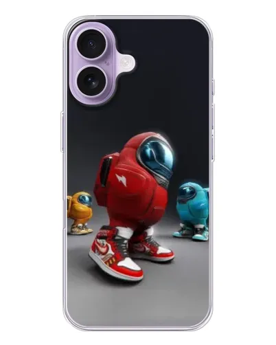 Чохол для iPhone 17 з картинкою «Among Us — 3D стиль»