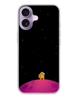 Чохол для iPhone 17 з картинкою «Самотній герой на планеті»