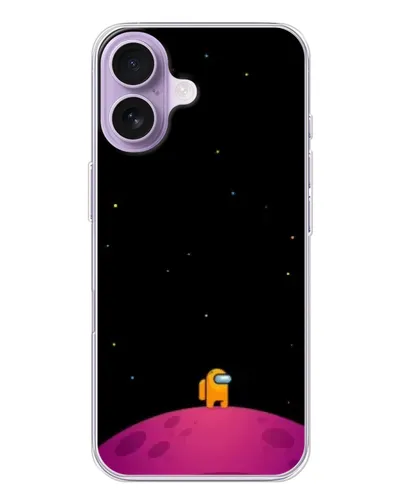 Чохол для iPhone 17 з картинкою «Самотній герой на планеті»