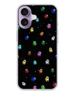 Чохол для iPhone 17 з картинкою «Екіпаж Among Us»