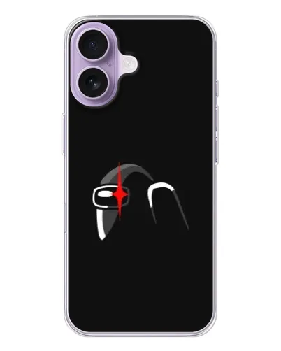 Чохол для iPhone 17 з картинкою «Among Us шолом»