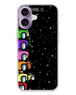 Чохол для iPhone 17 з картинкою «Команда Among Us»