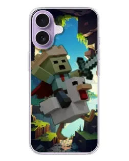 Чохол для iPhone 17 з картинкою «Стів та гусь»