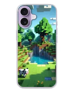 Чохол для iPhone 17 з картинкою «Minecraft літній день»