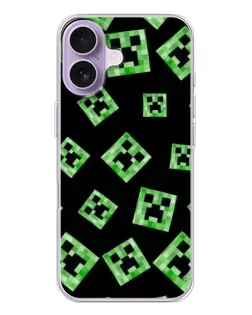 Чохол для iPhone 17 з картинкою «Паттерн з кріперами»