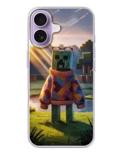 Чохол для iPhone 17 з картинкою «Кріпер у светрі»