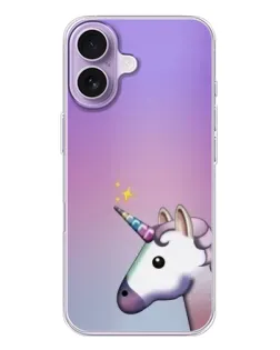 Чохол для iPhone 17 з картинкою «Єдиноріг градієнт»