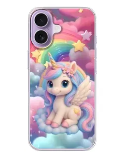 Чохол для iPhone 17 з картинкою «Маленький єдиноріг»