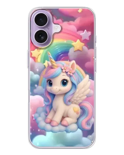 Чохол для iPhone 17 з картинкою «Маленький єдиноріг»