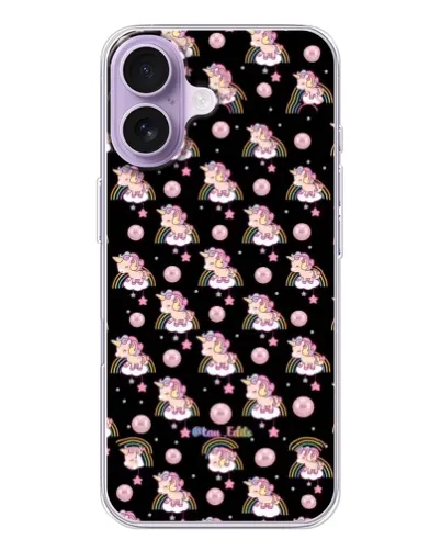 Чохол для iPhone 17 з картинкою «Magic Unicorn паттерн»