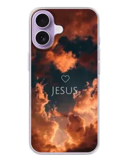 Чехол для iPhone 17 с картинкой «Сияние Имени Jesus» Чехол для iPhone 17 с картинкой «Сияние Имени Jesus»