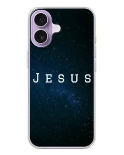 Чехол для iPhone 17 с картинкой «Звездное небо Jesus»