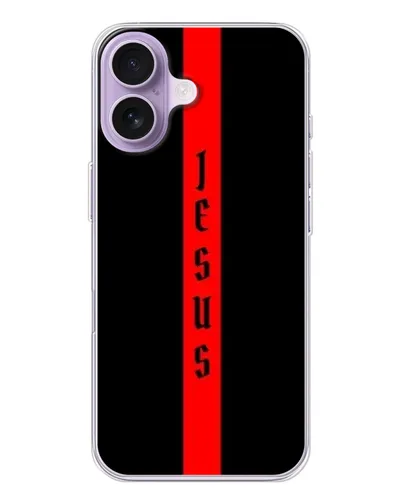Чехол для iPhone 17 с картинкой «Красная линия веры»
