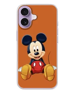 Чохол для iPhone 17 з картинкою «Міккі відпочиває»