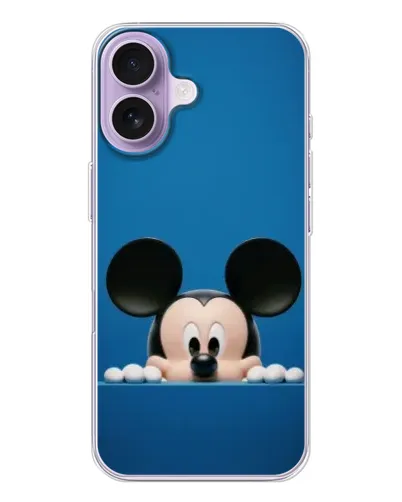 Чохол для iPhone 17 з картинкою «Міккі виглядає»