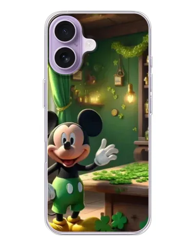 Чохол для iPhone 17 з картинкою «Міккі в майстерні»