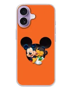 Чехол для iPhone 17 с картинкой «Сердце Микки Минни»