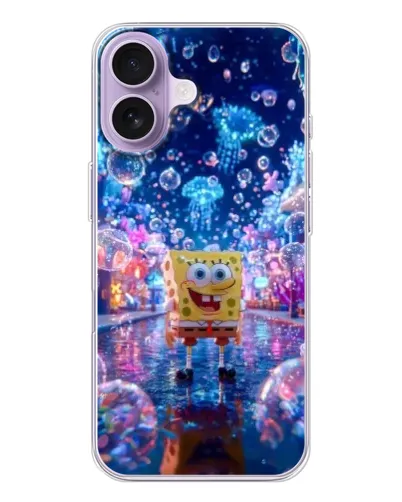 Чохол для iPhone 17 з картинкою «Неоновий океан»