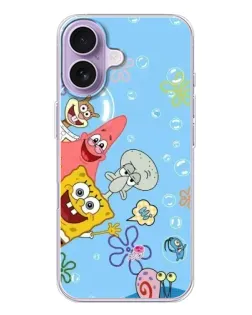 Чохол для iPhone 17 з картинкою «Веселі бульбашки»