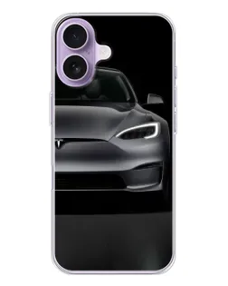 Чохол для iPhone 17 з картинкою «Tesla Model S Look» Чохол для iPhone 17 з картинкою «Tesla Model S Look»