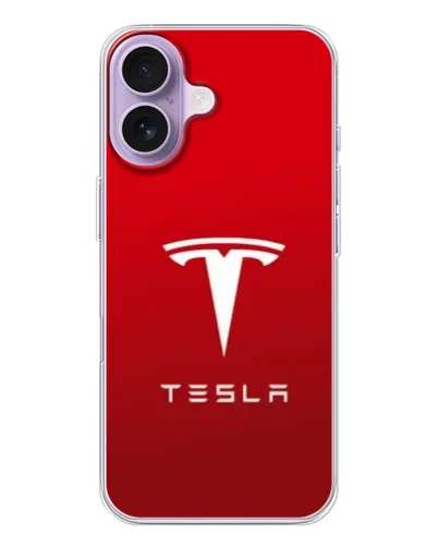 Чохол для iPhone 17 з картинкою «Tesla Red Classic»