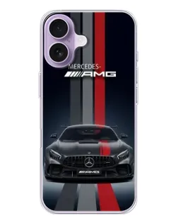 Чохол для iPhone 17 з картинкою «Mercedes — білий карбон» Чохол для iPhone 17 з картинкою «Mercedes — білий карбон»