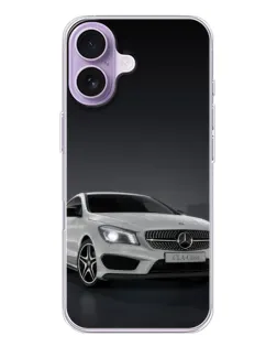 Чохол для iPhone 17 з картинкою «Mercedes AMG GT Silver»