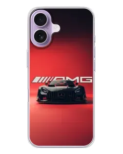 Чохол для iPhone 17 з картинкою «Mercedes AMG — червона лінія»