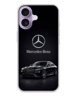 Чохол для iPhone 17 з картинкою «Mercedes — решітка радіатора»