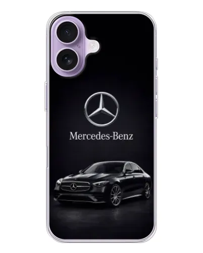 Чохол для iPhone 17 з картинкою «Mercedes — решітка радіатора»