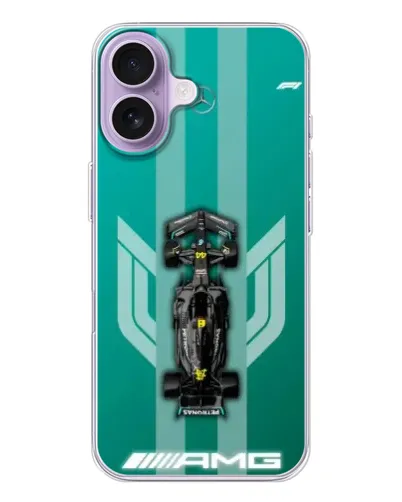 Чохол для iPhone 17 з картинкою «Mercedes AMG Petronas»
