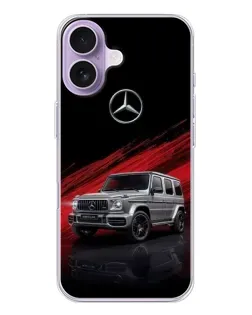 Чохол для iPhone 17 з картинкою «Mercedes G-Class червоний»
