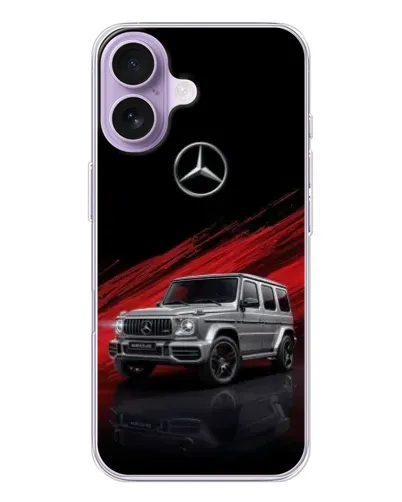 Чохол для iPhone 17 з картинкою «Mercedes G-Class червоний»
