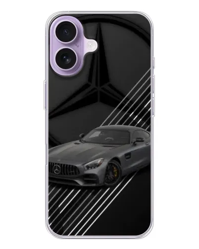 Чохол для iPhone 17 з картинкою «Mercedes AMG — графіка»