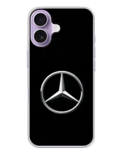Чохол для iPhone 17 з картинкою «Mercedes класичний лого»