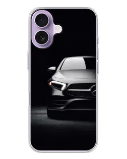 Чохол для iPhone 17 з картинкою «Світло фар Mercedes»
