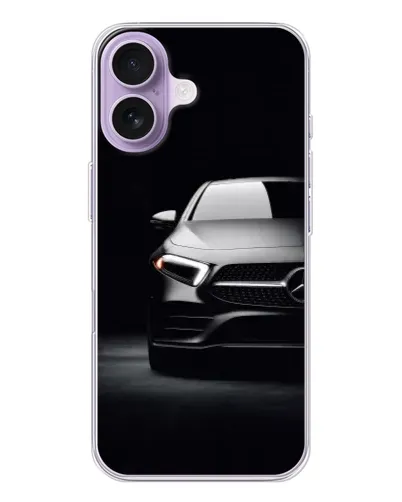 Чохол для iPhone 17 з картинкою «Світло фар Mercedes»