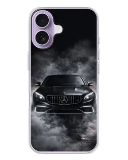 Чохол для iPhone 17 з картинкою «Mercedes у диму»