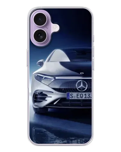 Чохол для iPhone 17 з картинкою «Mercedes EQ — майбутнє»