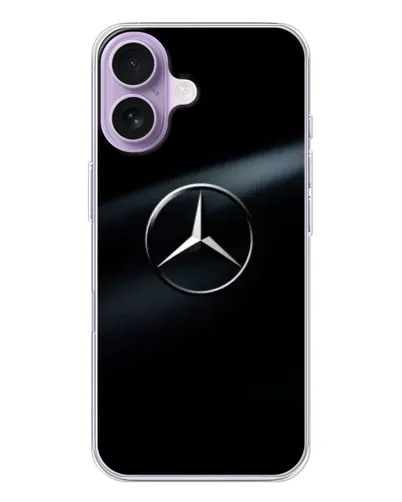 Чохол для iPhone 17 з картинкою «Mercedes на металі»